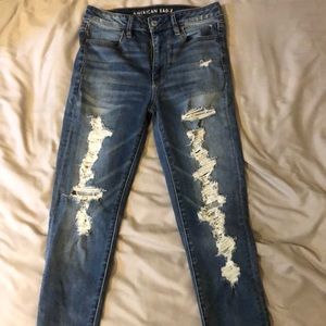 American Eagle Super Hi-Rise Jeggings